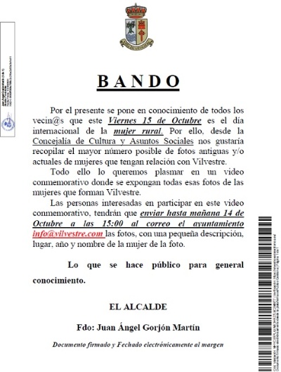 Bando 'Fiestas del Toro'
